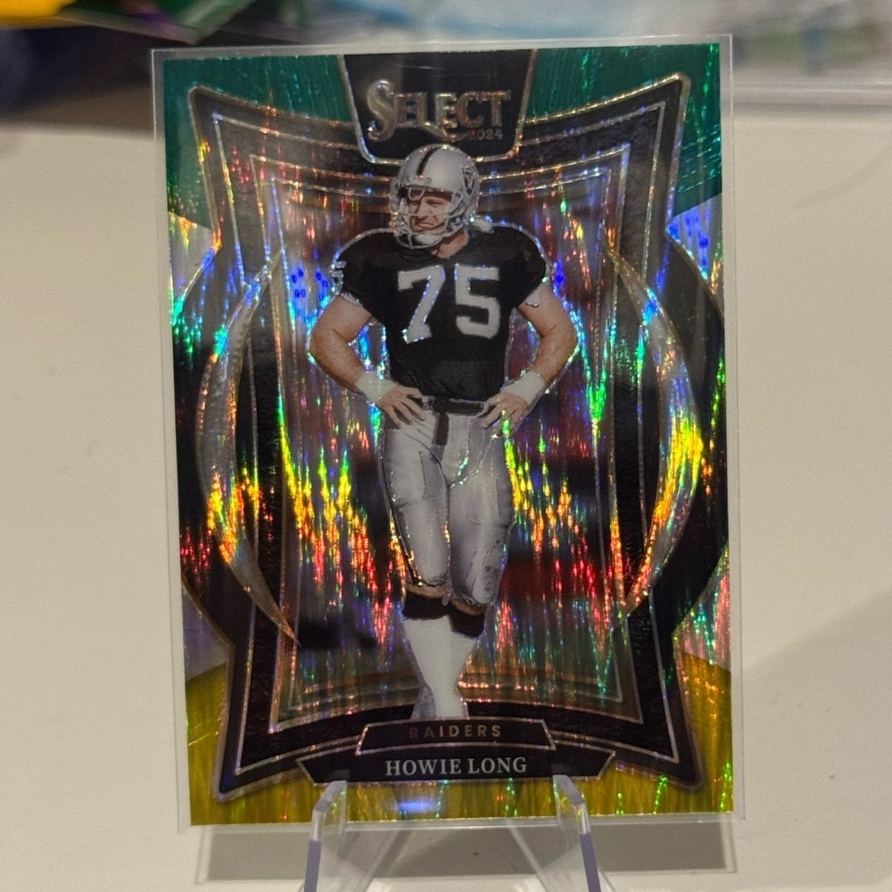 2024 Howie Long Panini Select Shock Prizm Mint condition